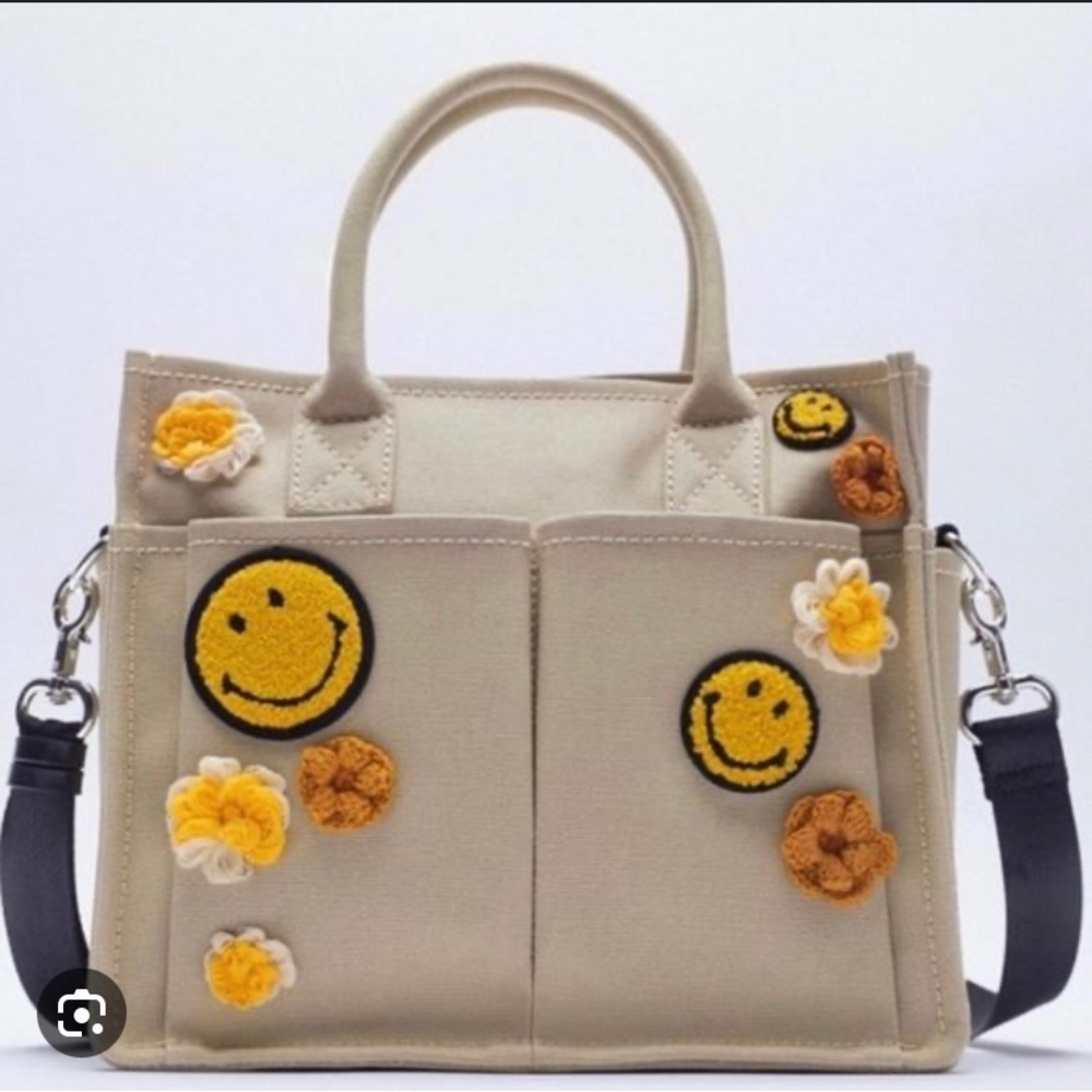 Zara x Smiley Happy Collection bag